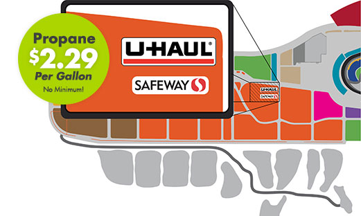 Map of Phoenix International Raceway. Propane $1.99 per gallon with no minimum.