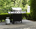 Home barbecue grill