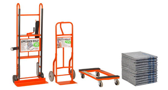 Hand truck, furniture dolly, appliance dolly and furniture pads
