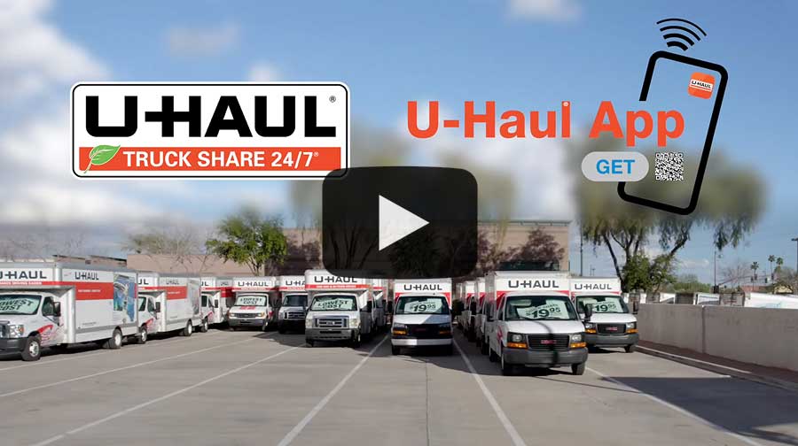 Play video: How to rent a U-Haul truck with Truck Share 24/7