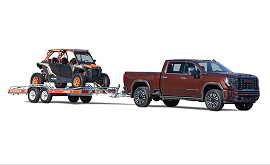 Toy Hauler Flatbed Trailer