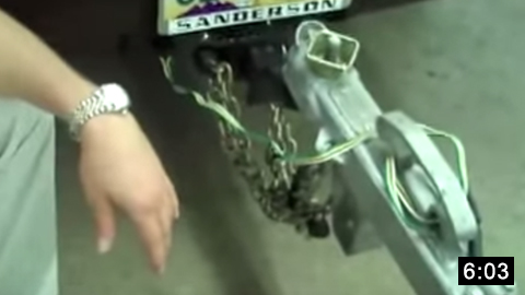 Image of How To Hook Up A U-Haul Trailer - Non-Braked  picture
