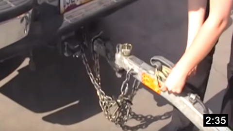 Image of How to Hook Up A U-Haul Trailer  picture