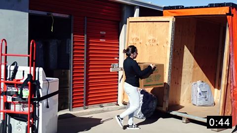 Image of U-Box® Moving and Storage Containers: Access at U-Haul Location  picture