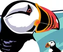 Atlantic Puffin - Official Provincial Bird <br />
Le Macareux De L'Atlantique - L'Oiseau Officiel Provincial