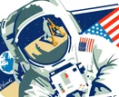 Wapakoneta, OH - First Man on the Moon, Neil Armstrong Air and Space Museum