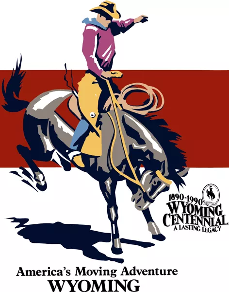 1890-1990 Wyoming Centennial - A Lasting Legacy