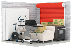 Example storage unit layout