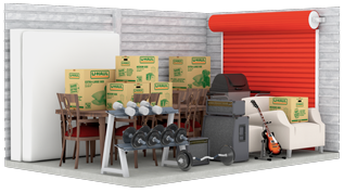 Example storage unit layout