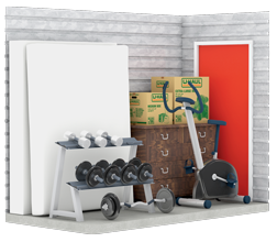 Example storage unit layout