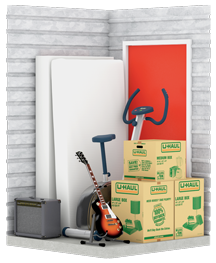 Example storage unit layout
